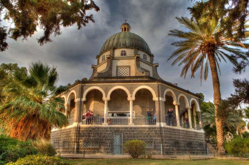 Mount of Beatitudes in Israel