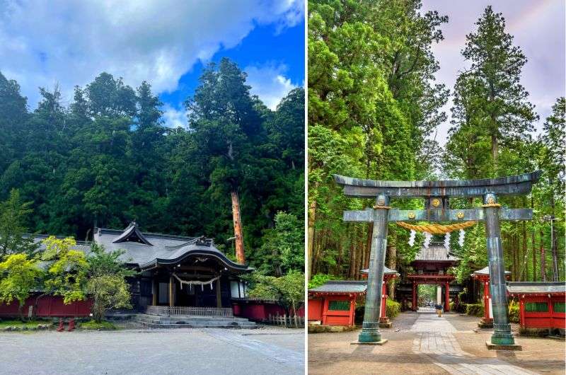 Futarasan shrine in Japan