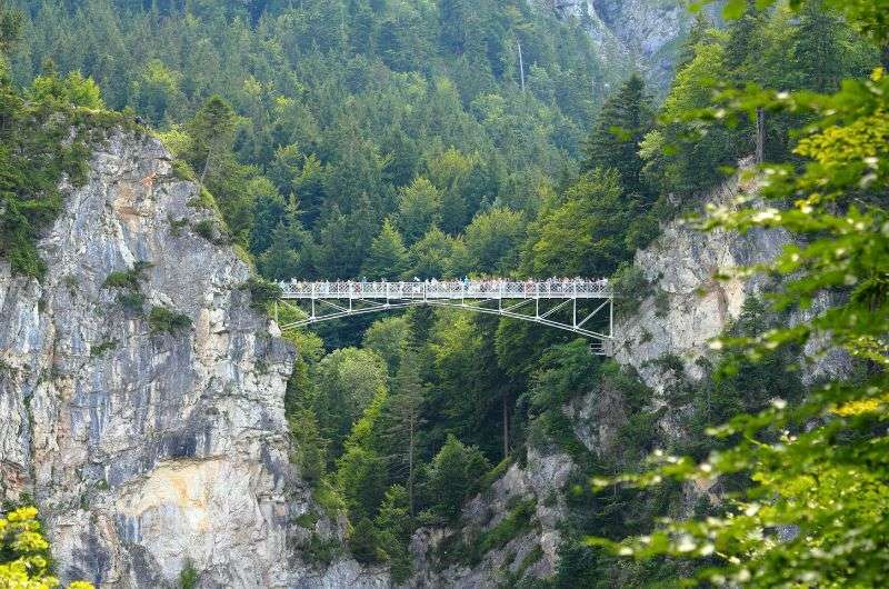  The Marienbrücke viewpoint of Neuschwanstein Castle, Germany