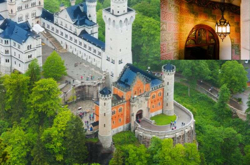 Neuschwanstein castle interior, Germany