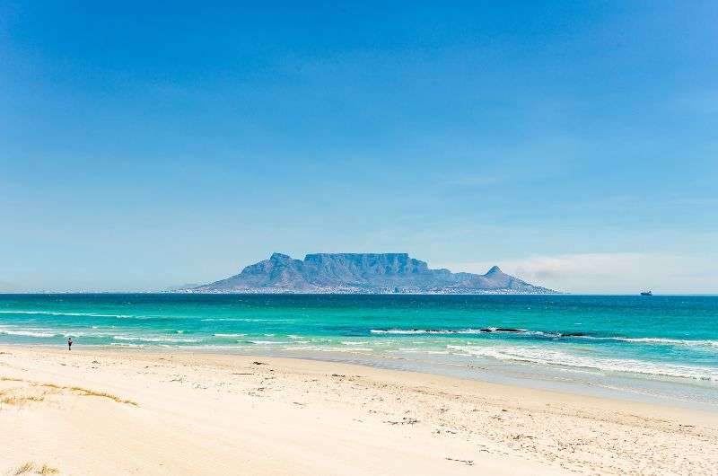 Bloubergstrand beach, Cape Town