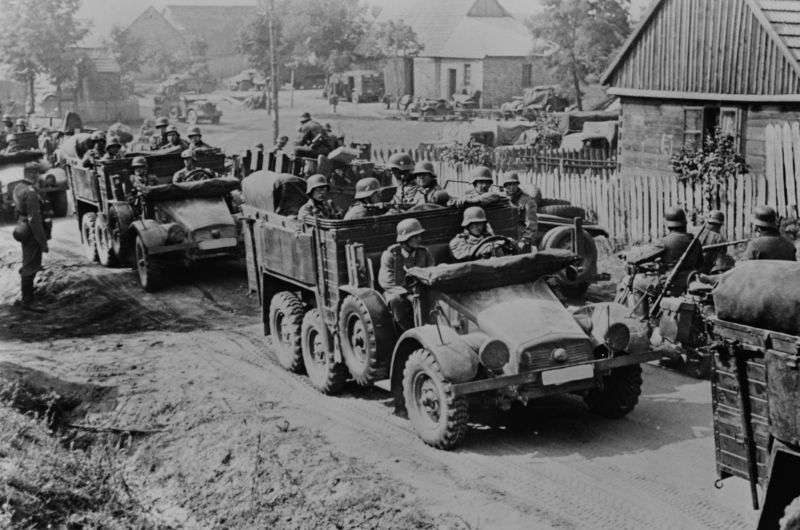 Austrian soldiers during World War II