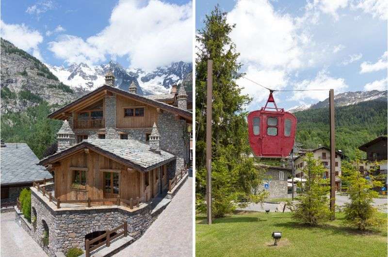 Photos of Courmayeur in Italy, things to do in Aosta Valley