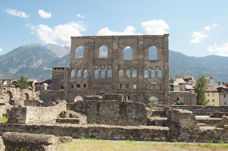 Roman Theatre Aosta