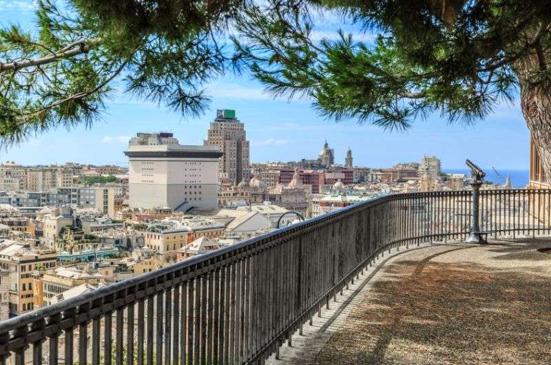 Spianata di Castelletto viewing point, Genoa
