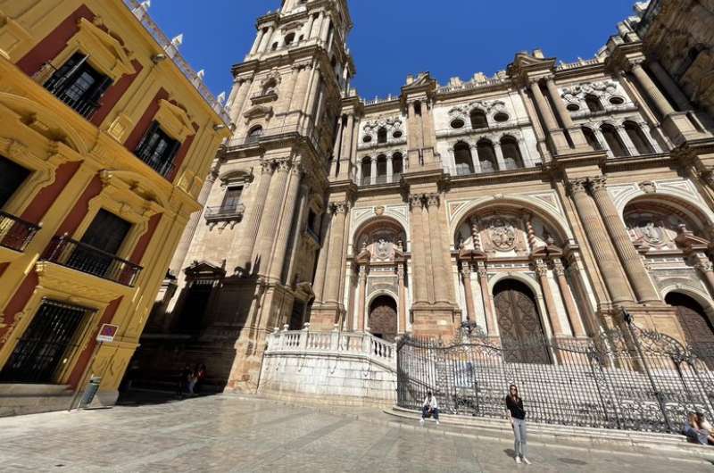 The cathedral of Malaga in Spain