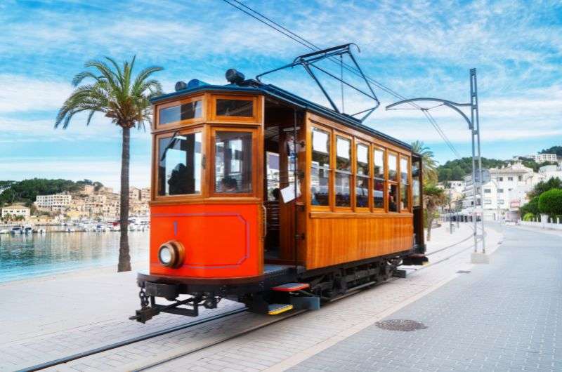 Sóller Tram, Port de Sóller historical tram