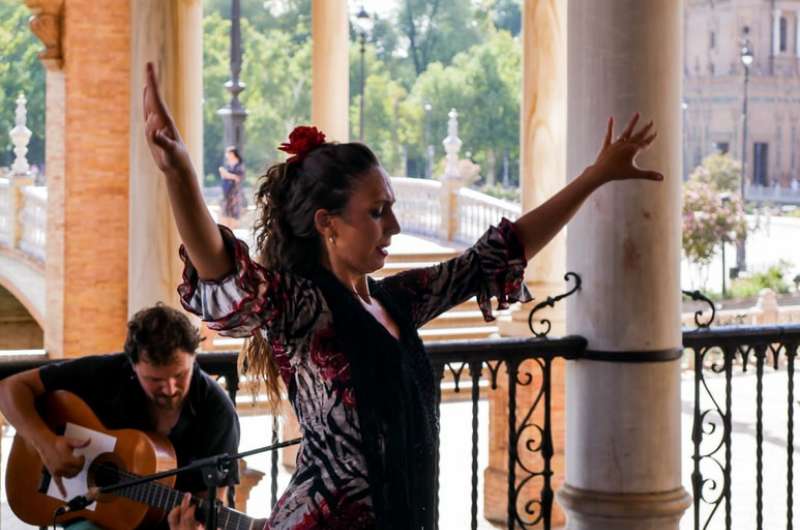 Flamenco dance in Ronda, Spain