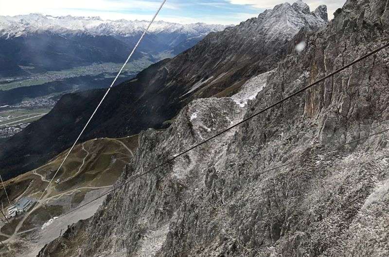 the Nordkette Cable Cars to the Top of Innsbruck, Austria