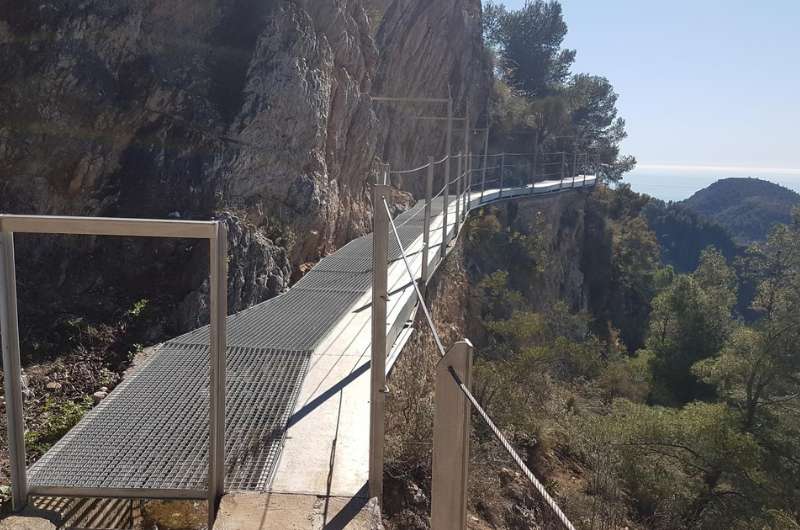 A bridge near the Higueron River, Nerja, Spain
