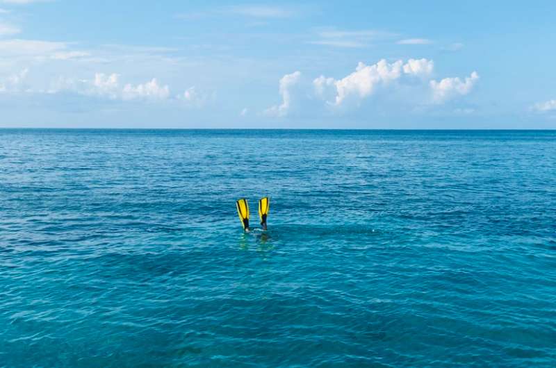 Snorkelling in Nerja, Spain