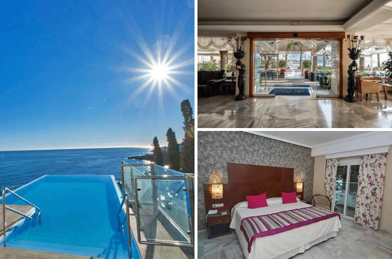 Staying at hotel Balcón de Europa in Nerja, Spain