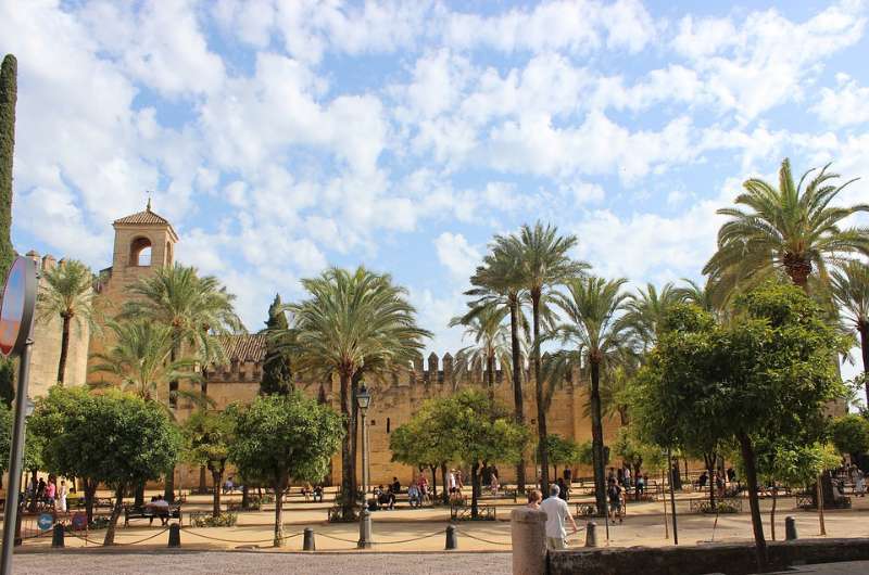 Alcazar in Cordoba, Spain