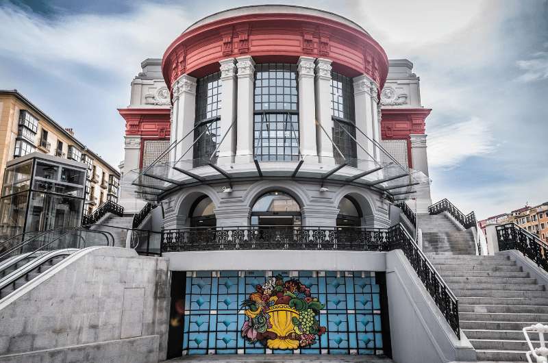 La Ribera market in Bilbao