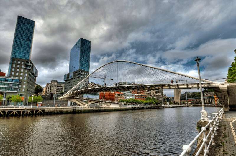 Zubizuri Bridge in Bilbao Top Highlights