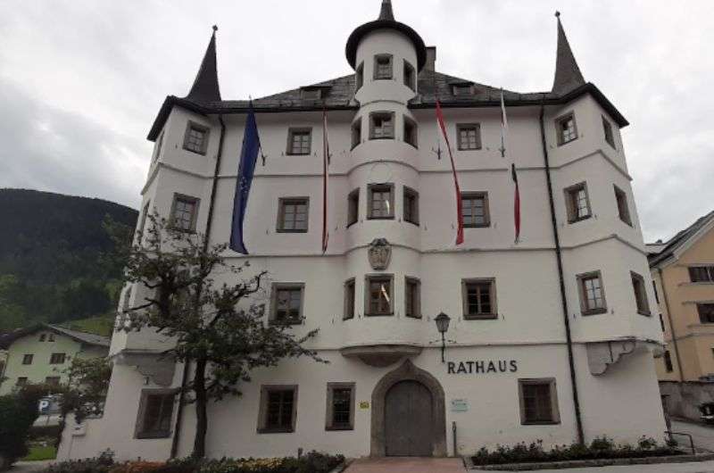 The Town Hall of Zell am See, Austria