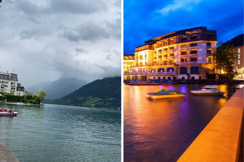 Zell am See town, Austria