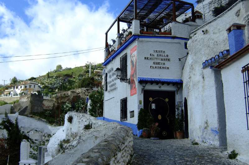 A flamenco venue in Granada, Spain