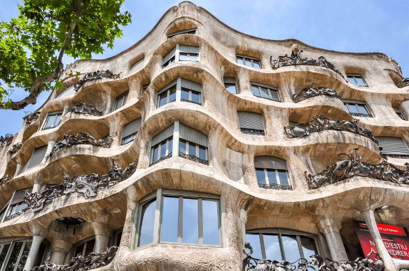 Casa Milà in Barcelona