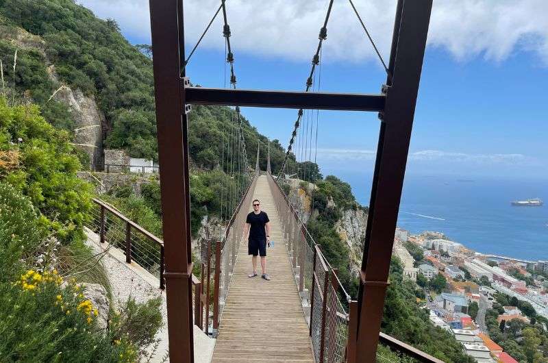 Rock of Gibraltar view