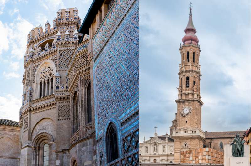 La Seo Cathedral in Zaragoza, Spain