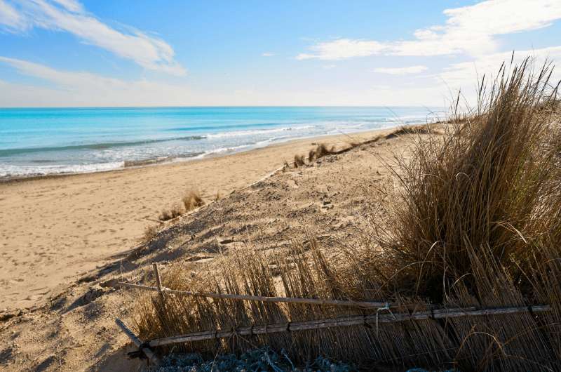 El Saler Beach near Valencia, one of the best beaches in Spain