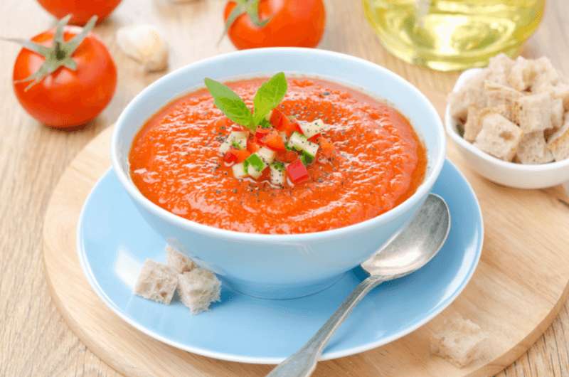 Gazpacho: traditional Spanish food