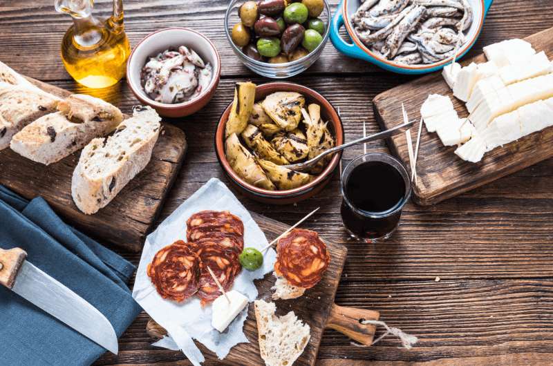Tapas, a traditional food in Spain