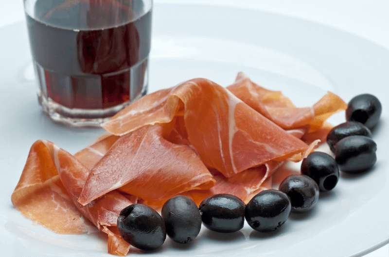 The jamón iberico: traditional food of Spain