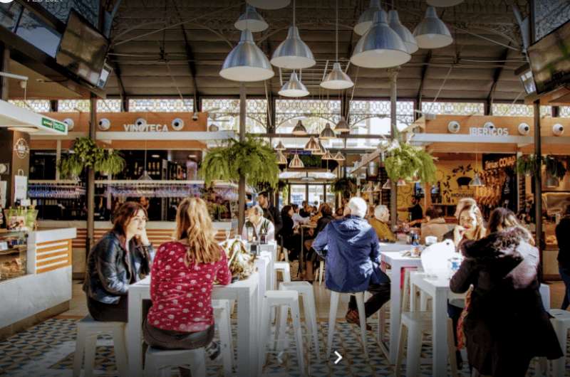 Mercado Victoria in Cordoba, Spain