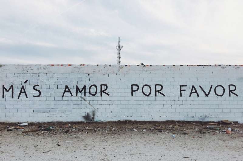 Spanish language, sign, learning Spanish, street art