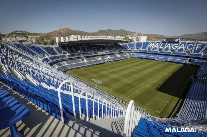 Malaga football club’s stadium, La Rosaleda