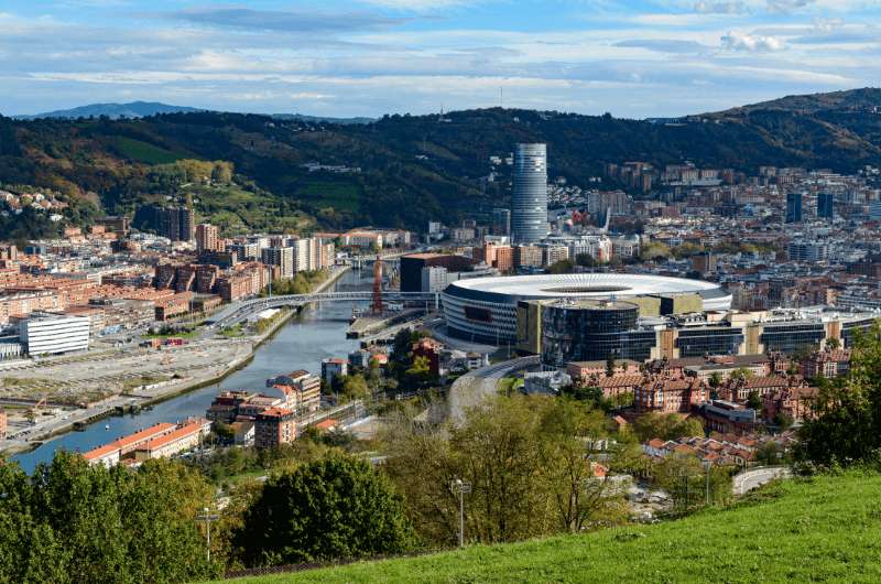 San Mames Football Stadium in Bilbao
