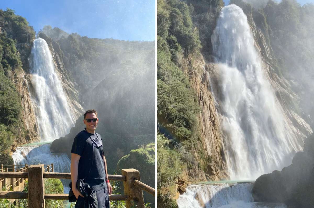 Cascada Velo de Novia at El Chiflón Waterfalls near San Cristóbal de las Casas, Chiapas, Mexico, photo by Next Level of Travel