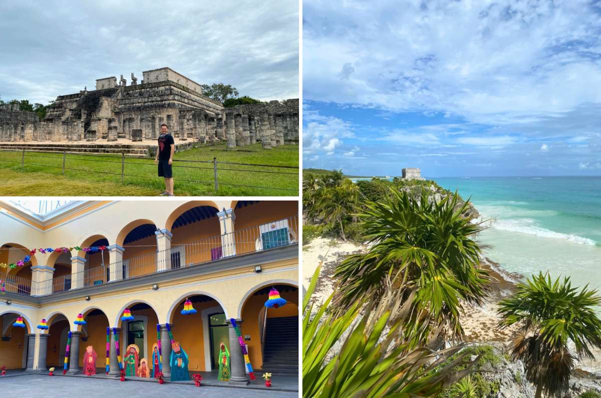 Collage of places in Mexico, photo by Next Level of Travel