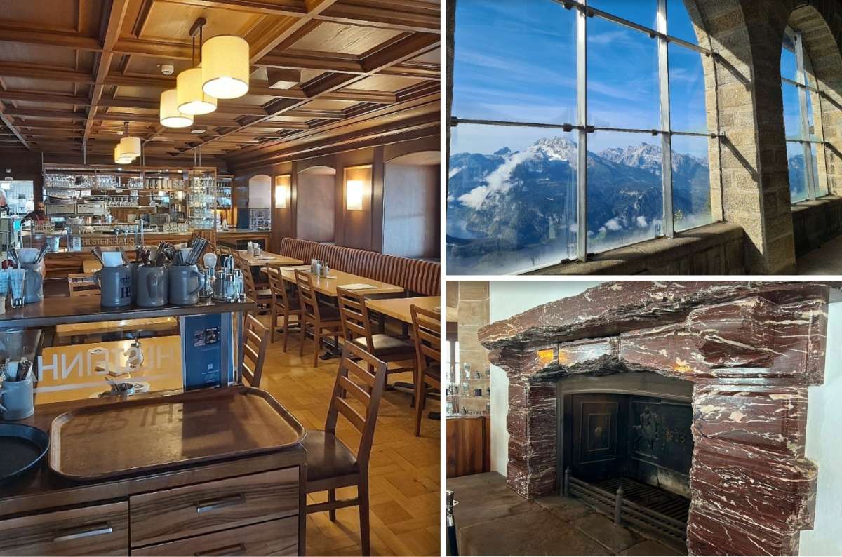 Interior of Kehlsteinhaus Eagle’s Nest in Berchtesgaden, Germany