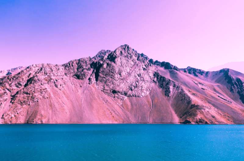 El Yeso Dam, Hiking in Chile