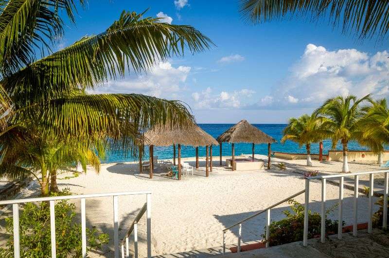 Cozumel Island in Yucatán, Mexico