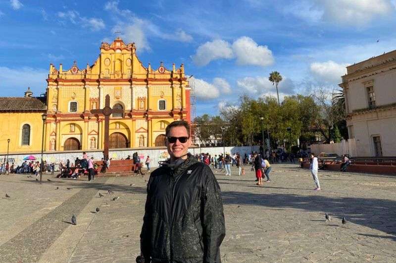  The cathedral of San Cristobal de las Casas as a place to see in San Cristobal