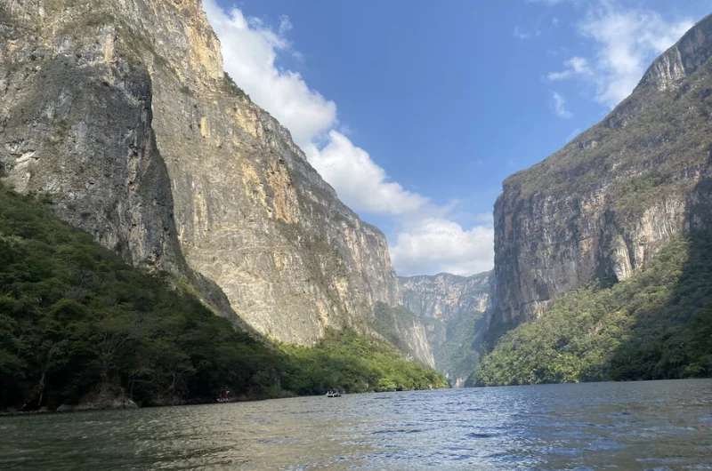 Canyon Sumidero as a perfect day trip from San Cristóbal de las Casas