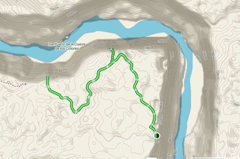 Map of Miradores del Canyon Sumidero