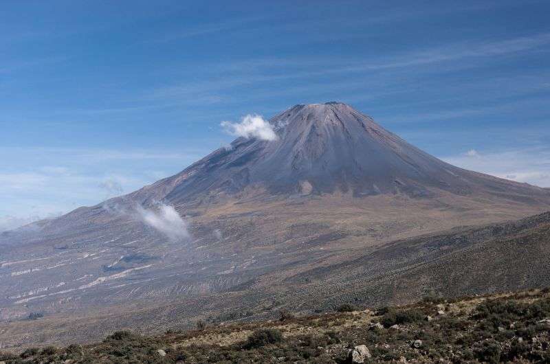 El Misti hike in Arequipa, Peru