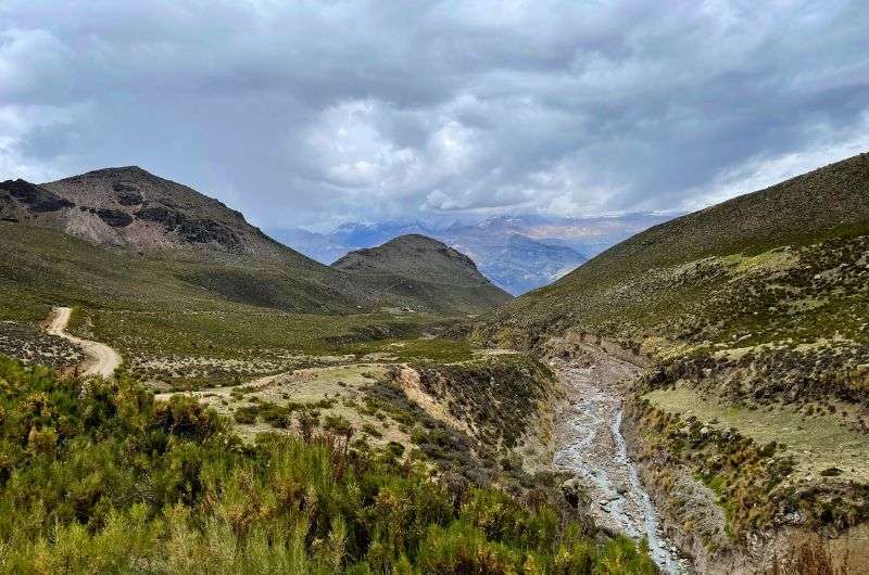 Nature on the way to Colca Canyon near Arequipa, photo by Next Level of Travel