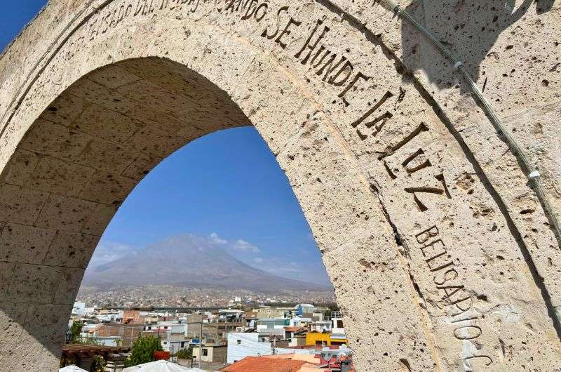 The city of Arequipa, Peru, photo by Next Level of Travel