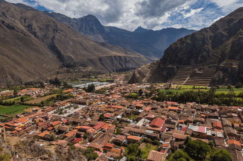 Ollantaytambo town, Peru