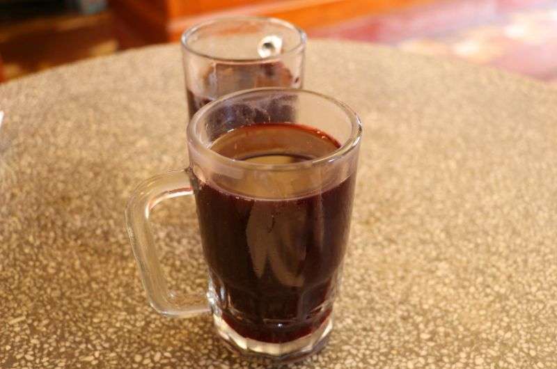 Chicha drink in Peru, peruvian food and drinks