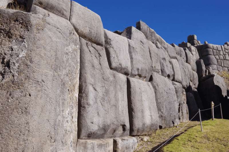 Sacsayhuaman stones, Inca ruins in Peru