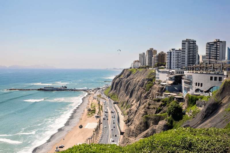 Lima coast, safety in Peru