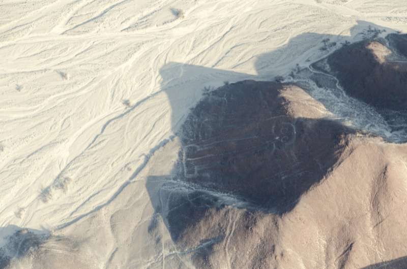 Nazca lines, the owl man