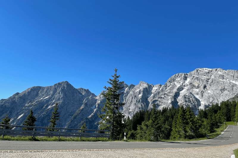 Rossfeld Panorama Strasse in the Berchtesgaden National Park